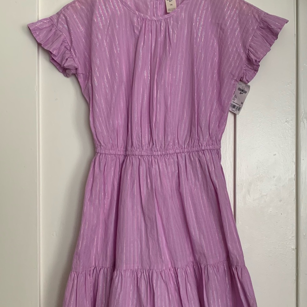 Lavender Ruffle Dress